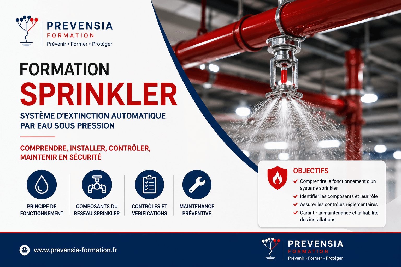 Exploitation sprinkler
